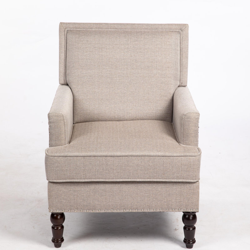 Canora Grey Modern Comfortable Upholstered Armchair Wayfair